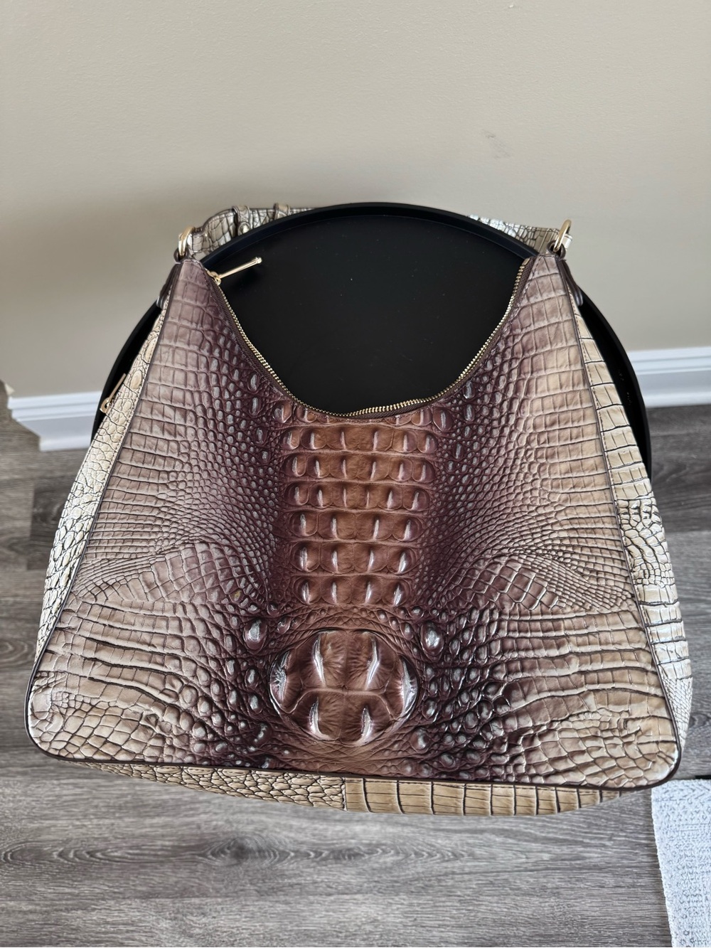 Brown Brahmin Medium Satchel - Picture 7 of 7